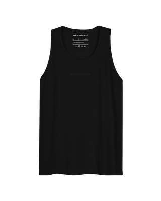 TANK | 100% COTTON | BLK EMBROIDERY