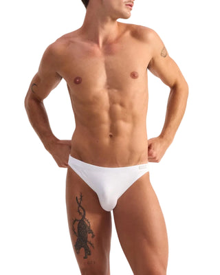 Bamboo Bikini Brief | White