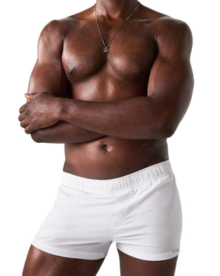 Statement Swim Short | White