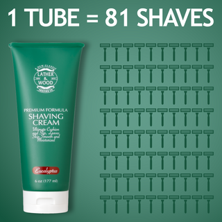 Premium Shaving Cream - Eucalyptus