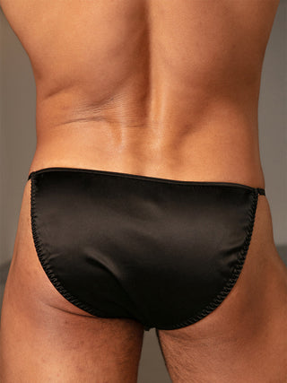 Daydream String Tanga | BLACK