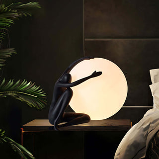 Zelvora Sculptural Table Lamp