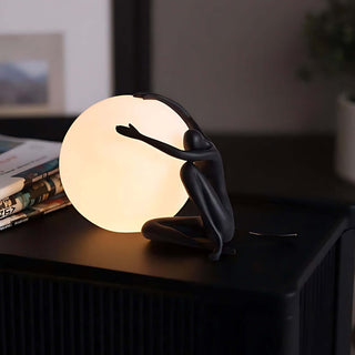 Zelvora Sculptural Table Lamp
