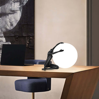 Zelvora Sculptural Table Lamp