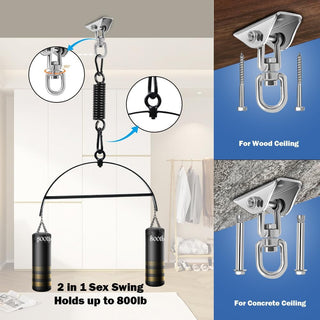 AxionOrbit 360° Rotating Sex Swing Heavy Duty