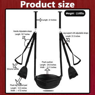 ElevatePlay Adjustable Door Sex Swing Chair