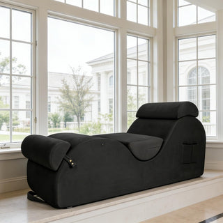 VelvetReverie Large Velvet Sex Chaise Lounge