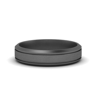 Beveled Inlay | Wedding Band