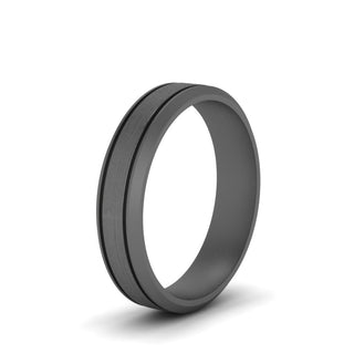 Beveled Inlay | Wedding Band