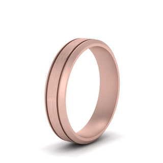 Beveled Inlay | Wedding Band