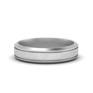 Beveled Inlay | Wedding Band