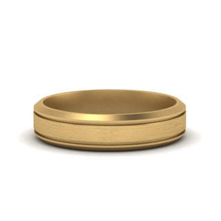 Beveled Inlay | Wedding Band