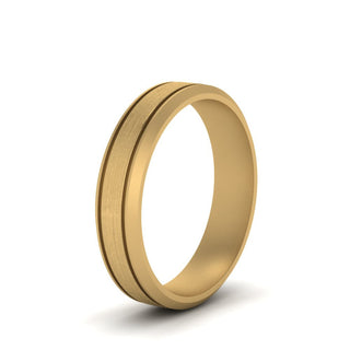 Beveled Inlay | Wedding Band