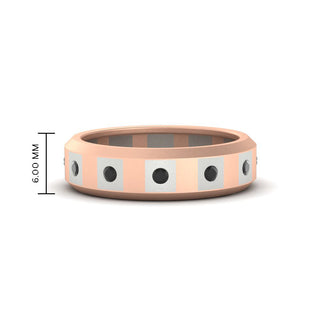 Bezel Round Mens Wedding Ring - MENAGERIE Intimates MENS Lingerie