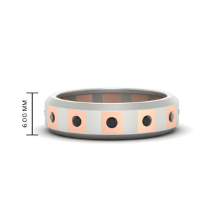 Bezel Round Mens Wedding Ring - MENAGERIE Intimates MENS Lingerie