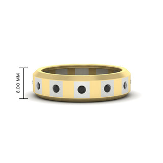 Bezel Round Mens Wedding Ring - MENAGERIE Intimates MENS Lingerie