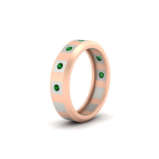Bezel Round Mens Wedding Ring - MENAGERIE Intimates MENS Lingerie