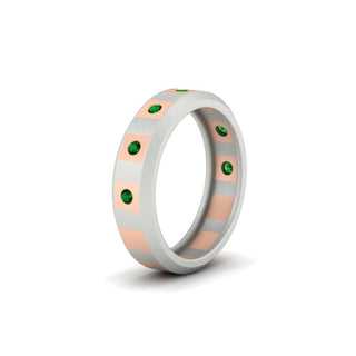 Bezel Round Mens Wedding Ring - MENAGERIE Intimates MENS Lingerie