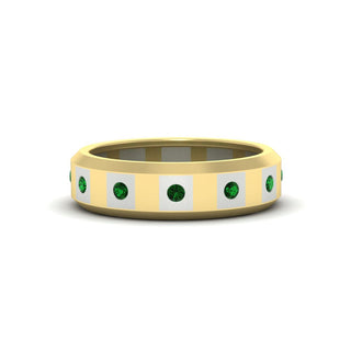 Bezel Round Mens Wedding Ring - MENAGERIE Intimates MENS Lingerie