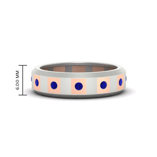 Bezel Round Mens Wedding Ring - MENAGERIE Intimates MENS Lingerie