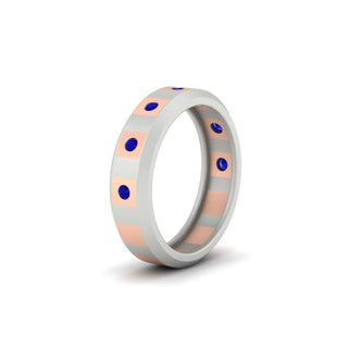 Bezel Round Mens Wedding Ring - MENAGERIE Intimates MENS Lingerie