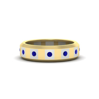 Bezel Round Mens Wedding Ring - MENAGERIE Intimates MENS Lingerie