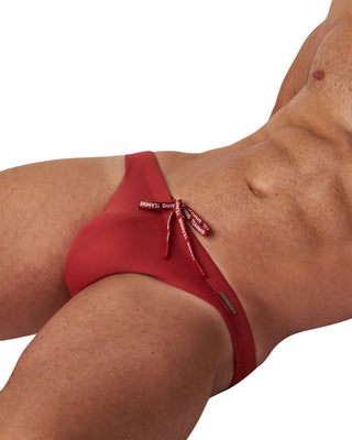 Statement Bikini Swim Brief | Terracotta