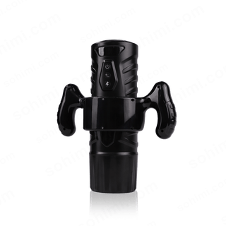 BLACK KNIGHT Automatic Masturbator | Dual Motor Thrust & Rotate