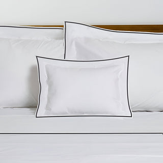 400TC Embroidery Cotton Sateen Solid Duvet Cover Set