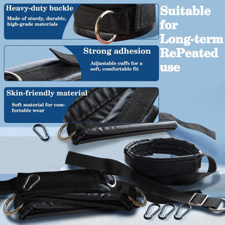DuskBound Spreader Bar, Cuffs & Collar BDSM Kit