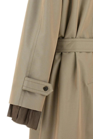 Maison Margiela Long Single-Breasted Trench Coat