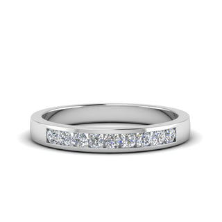 Channel 9 Stone | Wedding Band