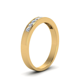 Channel 9 Stone | Wedding Band