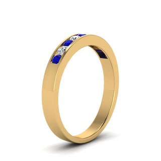 Channel 9 Stone | Wedding Band
