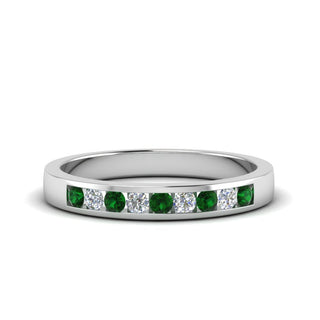 Channel 9 Stone | Wedding Band