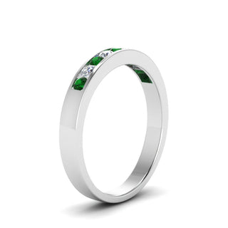 Channel 9 Stone | Wedding Band