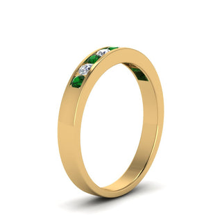 Channel 9 Stone | Wedding Band
