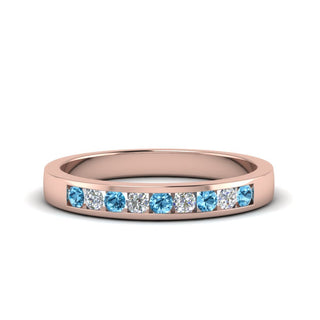Channel 9 Stone | Wedding Band