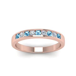 Channel 9 Stone | Wedding Band