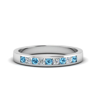 Channel 9 Stone | Wedding Band
