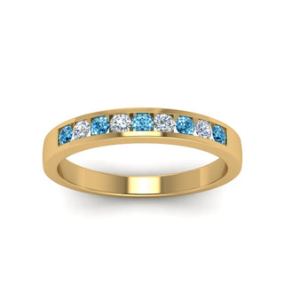 Channel 9 Stone | Wedding Band