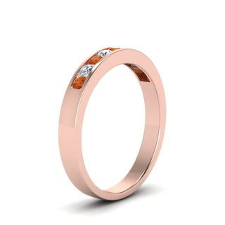 Channel 9 Stone | Wedding Band