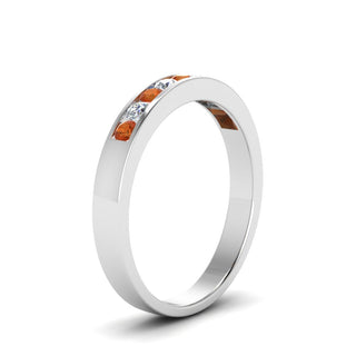 Channel 9 Stone | Wedding Band