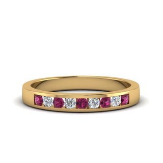 Channel 9 Stone | Wedding Band