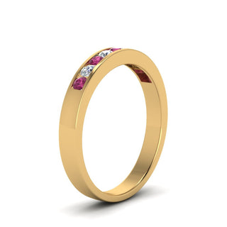 Channel 9 Stone | Wedding Band