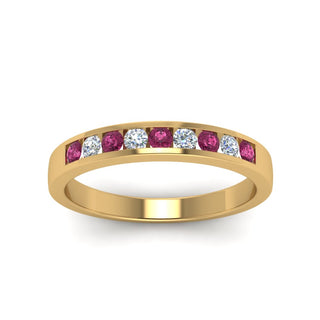 Channel 9 Stone | Wedding Band