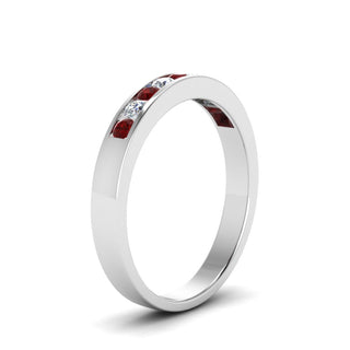 Channel 9 Stone | Wedding Band