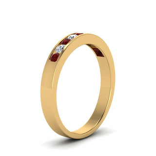 Channel 9 Stone | Wedding Band