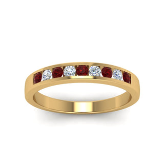 Channel 9 Stone | Wedding Band