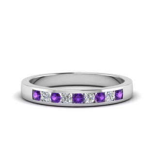 Channel 9 Stone | Wedding Band